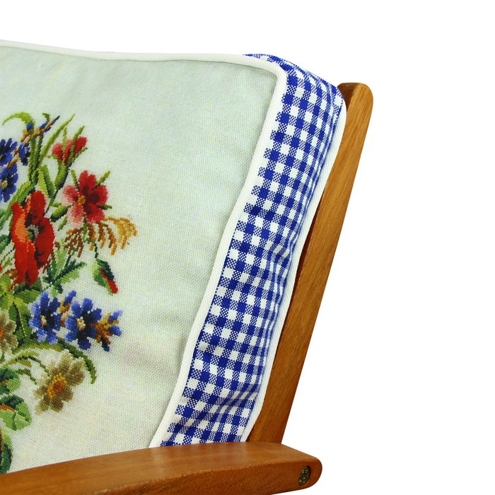 Aberto Design Cojín Lujoso YM1071, 50% Algodón/50% Poliéster, 42x42 cm, Suave y Cómodo para Decoración del Hogar